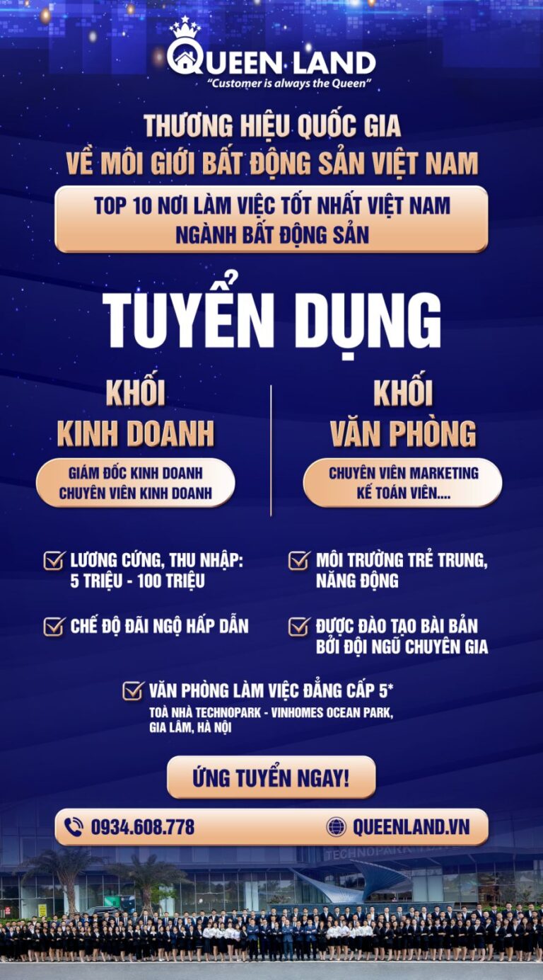 Tuyển Dụng Queen Land
